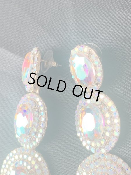 画像5: クリスタルピアス（ゴールドorシルバー） (5)