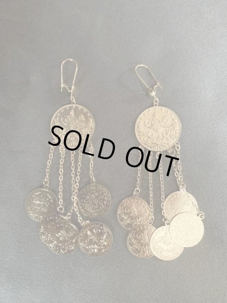 画像1: コインピアス(ロングタイプ） (1)