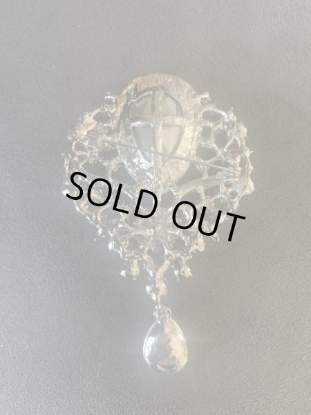 画像8: 単品郵送OK　クリスタルブローチ (8)