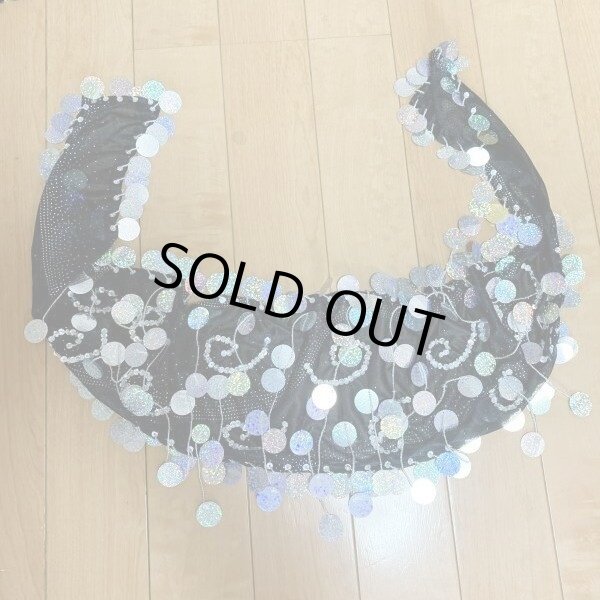 画像6: 総スパンコールガラベーヤ（ガワージー、サイーディ） (6)