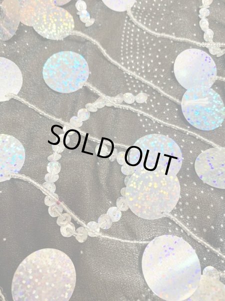 画像8: 総スパンコールガラベーヤ（ガワージー、サイーディ） (8)