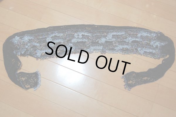 画像5: ヒップスカーフ付き総スパンコールガラベーヤ（ガワージー、シャマダン） (5)