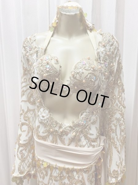 画像2: Hanine特注ブラカップ付きサイーディドレス(5点セット) (2)