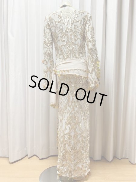 画像4: Hanine特注ブラカップ付きサイーディドレス(5点セット) (4)