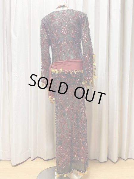 画像4: Hanine特注ブラカップ付きサイーディドレス(5点セット） (4)