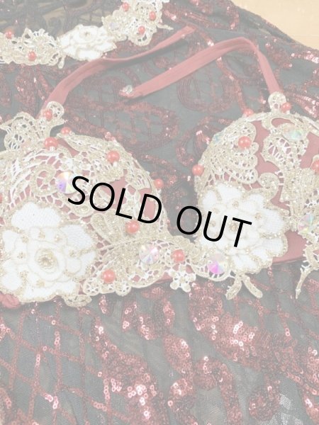 画像6: Hanine特注ブラカップ付きサイーディドレス(5点セット） (6)