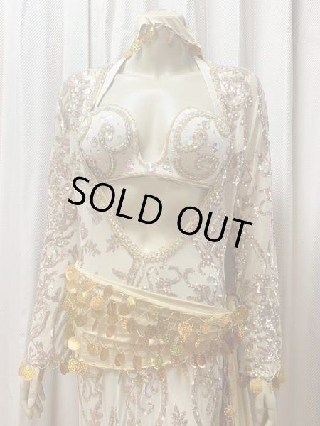 画像2: Hanine特注ブラカップ付きサイーディドレス(5点セット) (2)