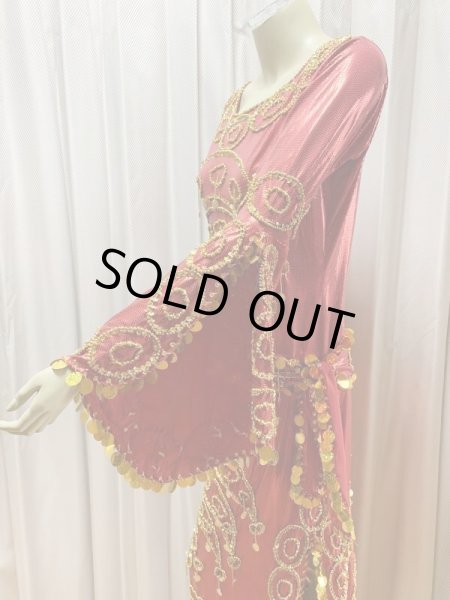 画像3: サイーディ、ガワージードレス(ヘッドベール、ヒップスカーフ付き） (3)