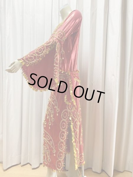 画像4: サイーディ、ガワージードレス(ヘッドベール、ヒップスカーフ付き） (4)