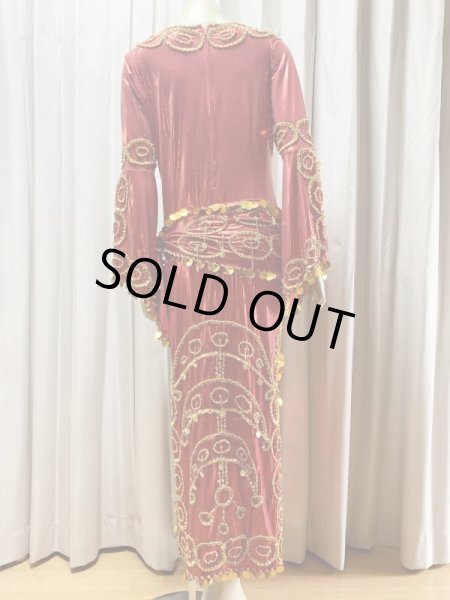 画像5: サイーディ、ガワージードレス(ヘッドベール、ヒップスカーフ付き） (5)