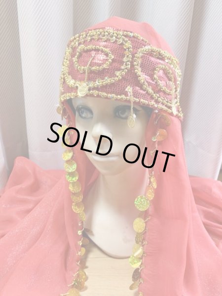 画像9: サイーディ、ガワージードレス(ヘッドベール、ヒップスカーフ付き） (9)