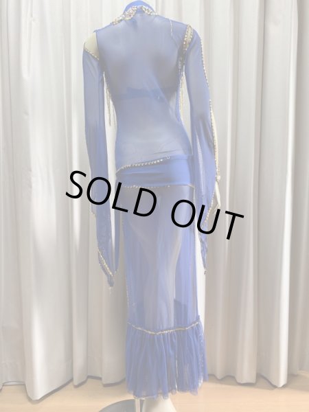 画像6: Hanine特注パワーネット生地サイーディドレス (6)