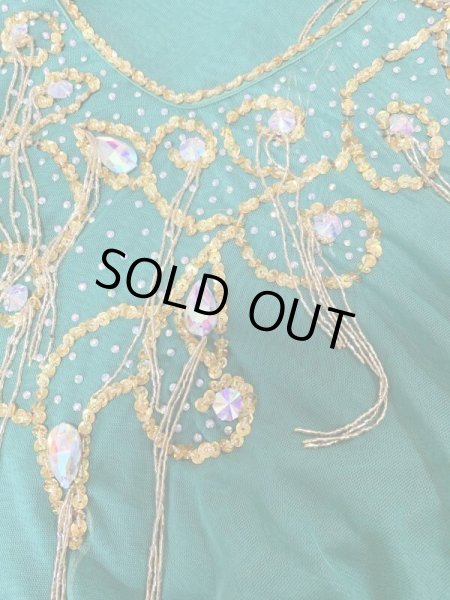 画像8: Hanine特注パワーネット生地サイーディドレス (8)