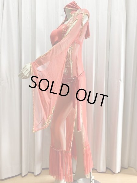 画像3: Hanine特注パワーネット生地サイーディドレス (3)