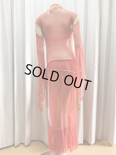 画像5: Hanine特注パワーネット生地サイーディドレス (5)