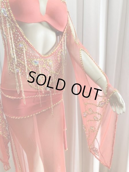 画像4: Hanine特注パワーネット生地サイーディドレス (4)