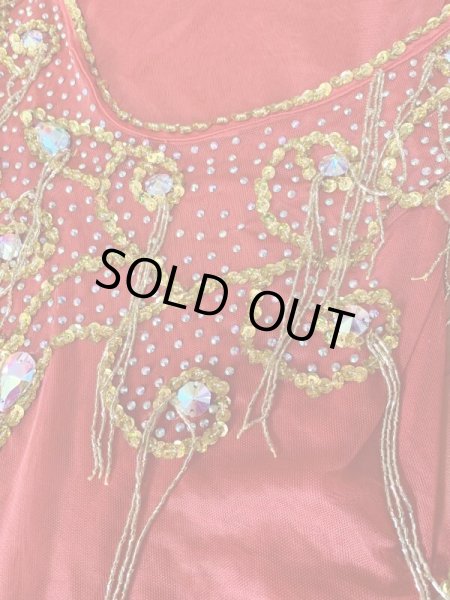 画像6: Hanine特注パワーネット生地サイーディドレス (6)