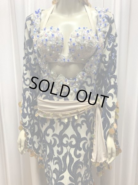 画像3: Hanine特注ブラカップ付きサイーディドレス(5点セット) (3)