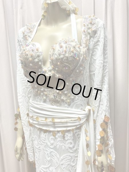 画像2: Hanine特注ブラカップ付きサイーディドレス(5点セット） (2)