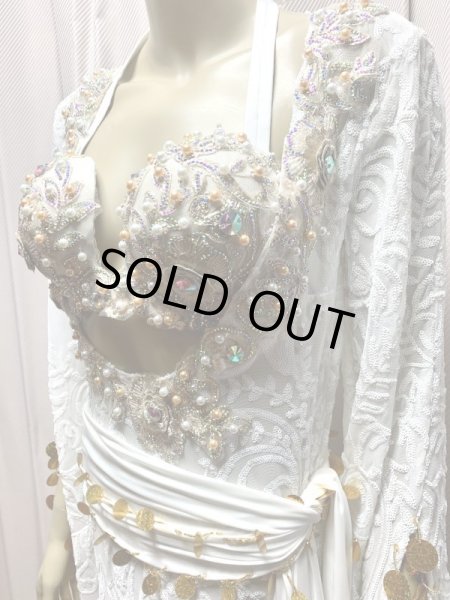 画像3: Hanine特注ブラカップ付きサイーディドレス(5点セット） (3)