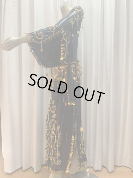 画像3: サイーディ、ガワージードレス(ヘッドベール、ヒップスカーフ付き） (3)