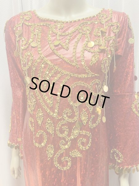 画像7: サイーディ、ガワージードレス(ヘッドベール、ヒップスカーフ付き) (7)