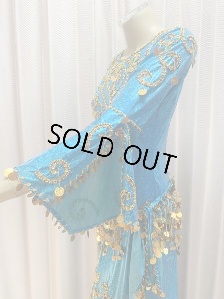 画像7: サイーディ、ガワージードレス(ヘッドベール、ヒップスカーフ付き) (7)