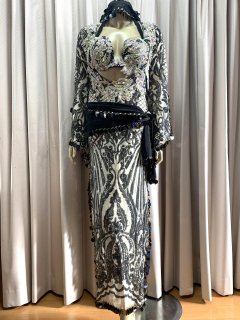 エジプト製 オリエンタル一体型衣装 クラシックデザイン ベリー