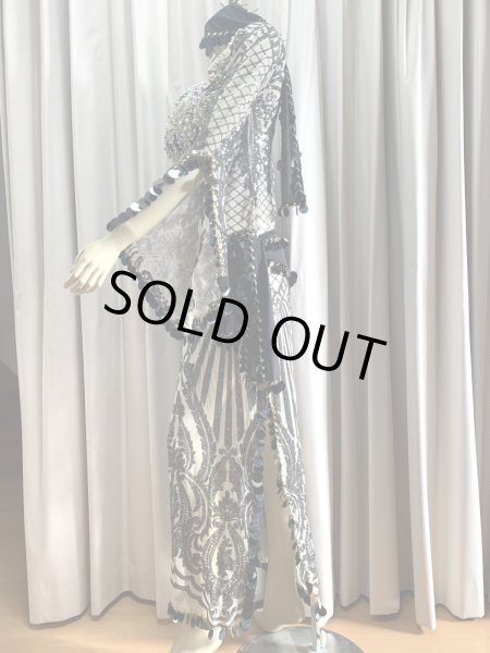 画像4: Hanine特注ブラカップ付きサイーディドレス(5点セット) (4)