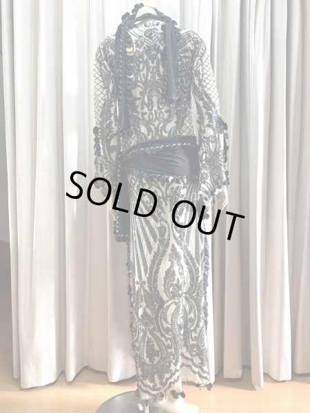 画像5: Hanine特注ブラカップ付きサイーディドレス(5点セット) (5)