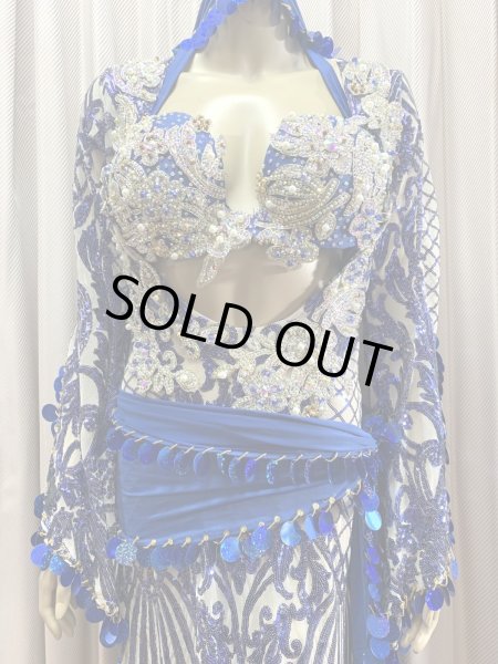 画像2: Hanine特注ブラカップ付きサイーディドレス(5点セット） (2)