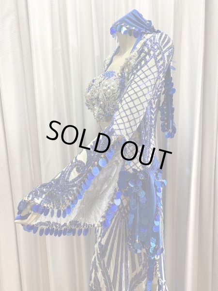 画像4: Hanine特注ブラカップ付きサイーディドレス(5点セット） (4)