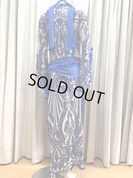 画像5: Hanine特注ブラカップ付きサイーディドレス(5点セット） (5)