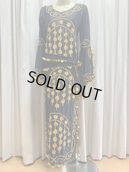 画像3: サイーディ、ガワージードレス(ヘッドベール、ヒップスカーフ付き) (3)