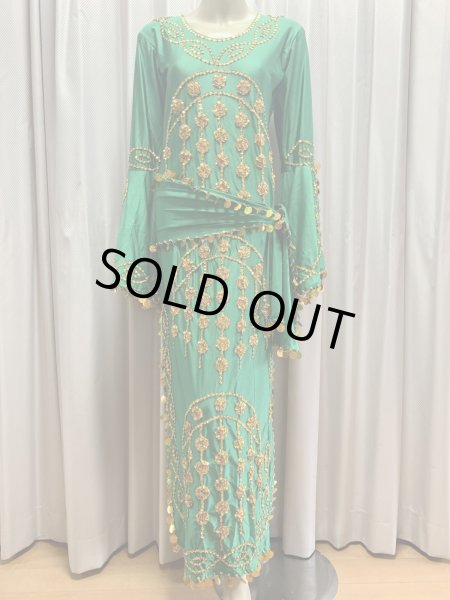 画像3: サイーディ、ガワージードレス(ヘッドベール、ヒップスカーフ付き） (3)