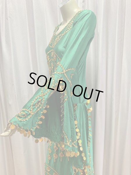 画像4: サイーディ、ガワージードレス(ヘッドベール、ヒップスカーフ付き） (4)