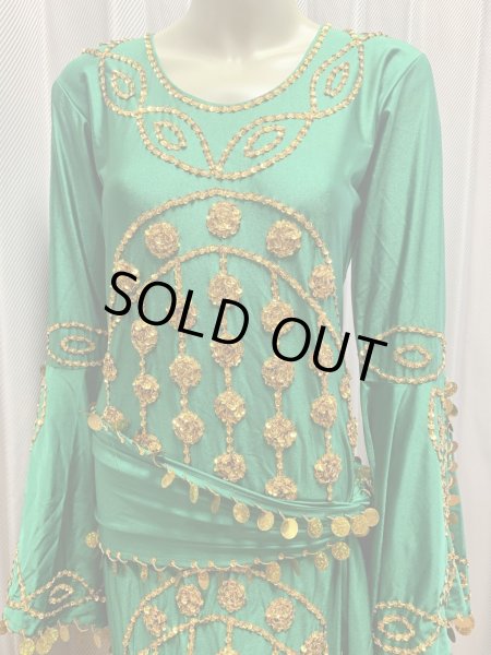 画像5: サイーディ、ガワージードレス(ヘッドベール、ヒップスカーフ付き） (5)