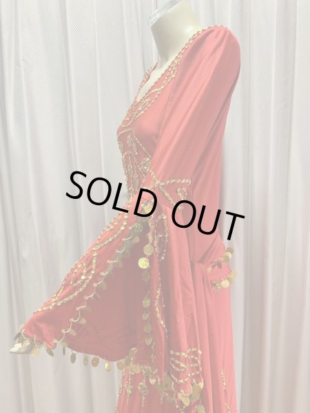 画像5: サイーディ、ガワージードレス(ヘッドベール、ヒップスカーフ付き) (5)