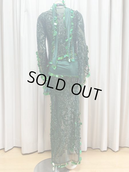 画像6: Hanine特注ブラカップ付きサイーディドレス(5点セット） (6)