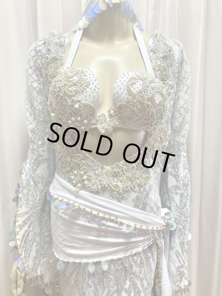 画像2: Hanine特注ブラカップ付きサイーディドレス(5点セット） (2)