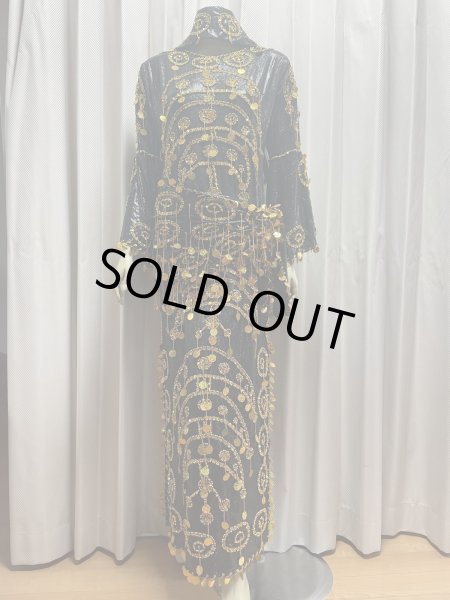 画像1: サイーディ、ガワージードレス(ヘッドベール、ヒップスカーフ付き） (1)