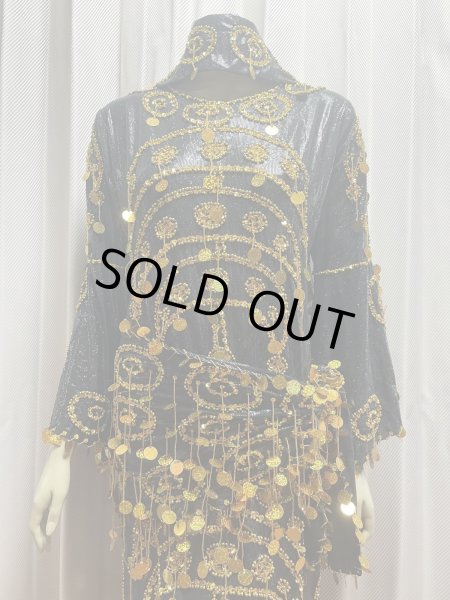 画像2: サイーディ、ガワージードレス(ヘッドベール、ヒップスカーフ付き） (2)