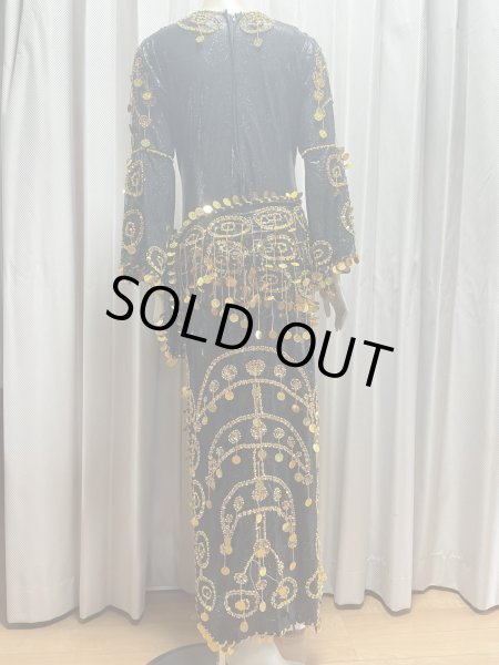 画像6: サイーディ、ガワージードレス(ヘッドベール、ヒップスカーフ付き） (6)