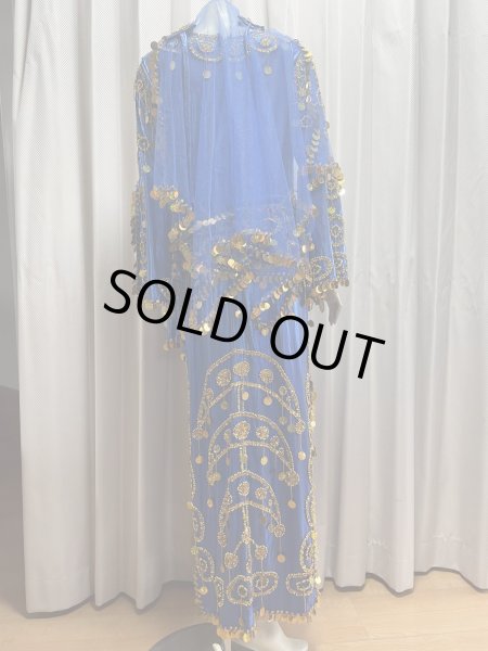 画像5: サイーディ、ガワージードレス(ヘッドベール、ヒップスカーフ付き） (5)