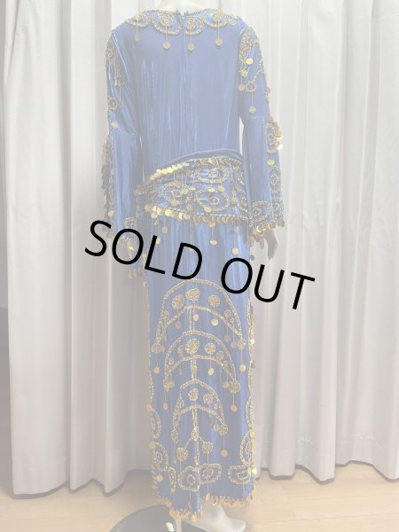 画像6: サイーディ、ガワージードレス(ヘッドベール、ヒップスカーフ付き） (6)