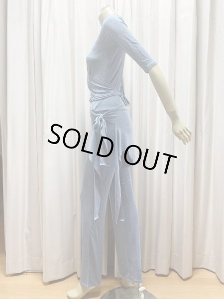 画像4: 【在庫処分SALE】 チョリ＆パンツレッスンウェア（ジャンプスーツタイプ、ヒップスカーフ付き） (4)