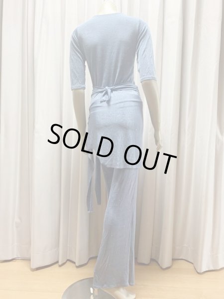 画像5: 【在庫処分SALE】 チョリ＆パンツレッスンウェア（ジャンプスーツタイプ、ヒップスカーフ付き） (5)