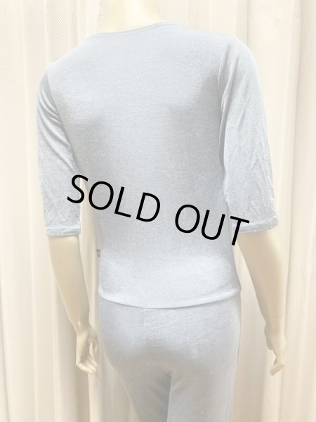 画像8: 【在庫処分SALE】 チョリ＆パンツレッスンウェア（ジャンプスーツタイプ、ヒップスカーフ付き） (8)