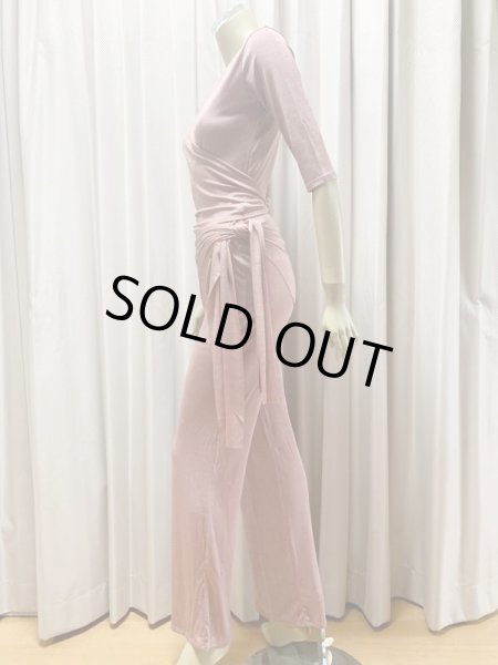 画像4: 【在庫処分SALE】チョリ＆パンツレッスンウェア（ジャンプスーツタイプ、ヒップスカーフ付き） (4)