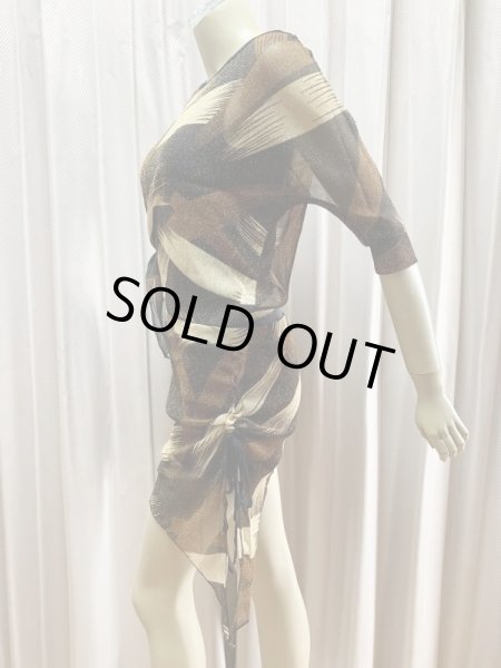 画像2: 【在庫処分SALE】トップス＆スカートレッスンウェア（一体型インナーパンツ付き） (2)